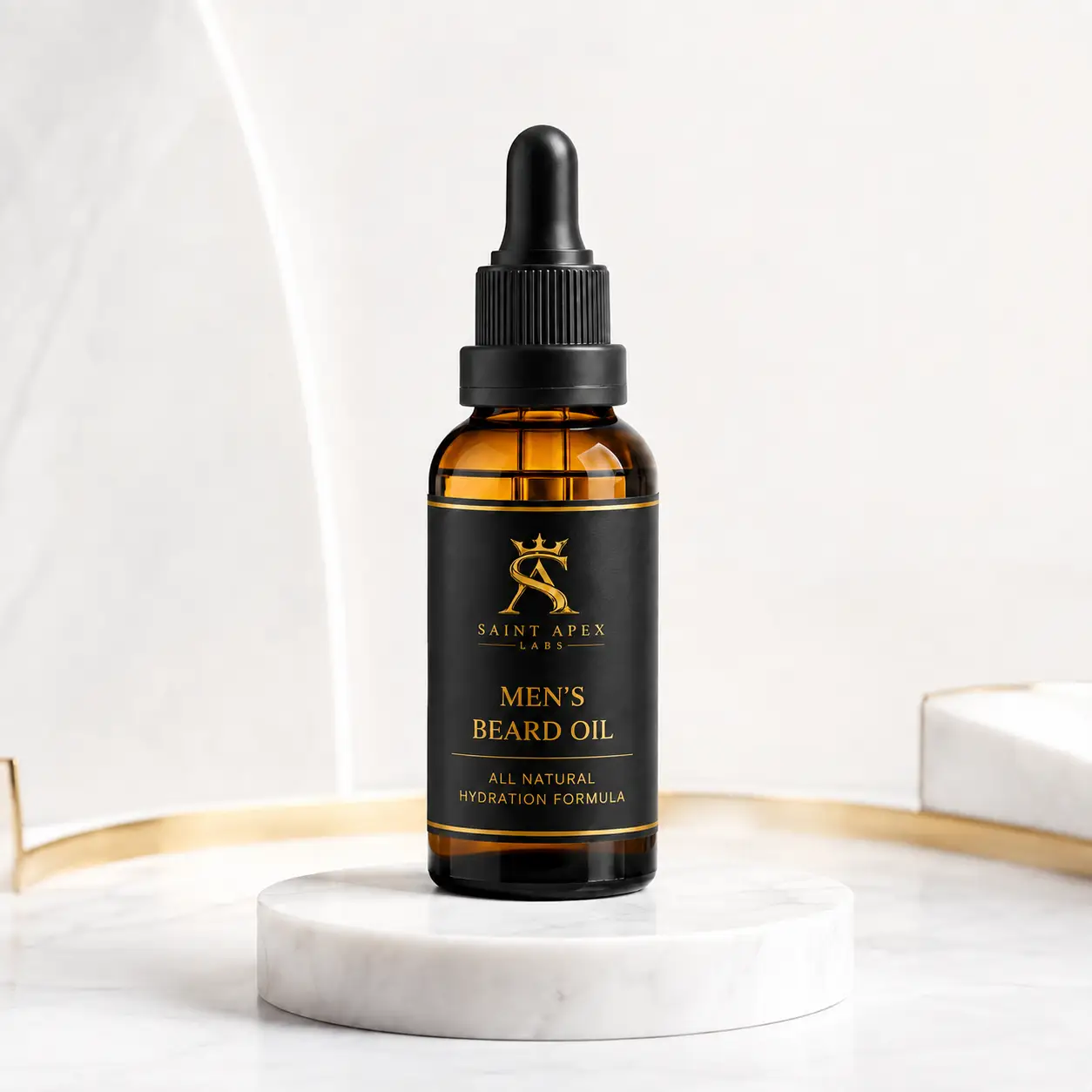 Men's Beard Oil by Saint Apex Labs All Natural Hydration Formula by BLANKA