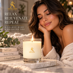 Saint Apex Labs Vegan Scented Candle Bergamot Lemon Fragrance by Saint Apex Labs