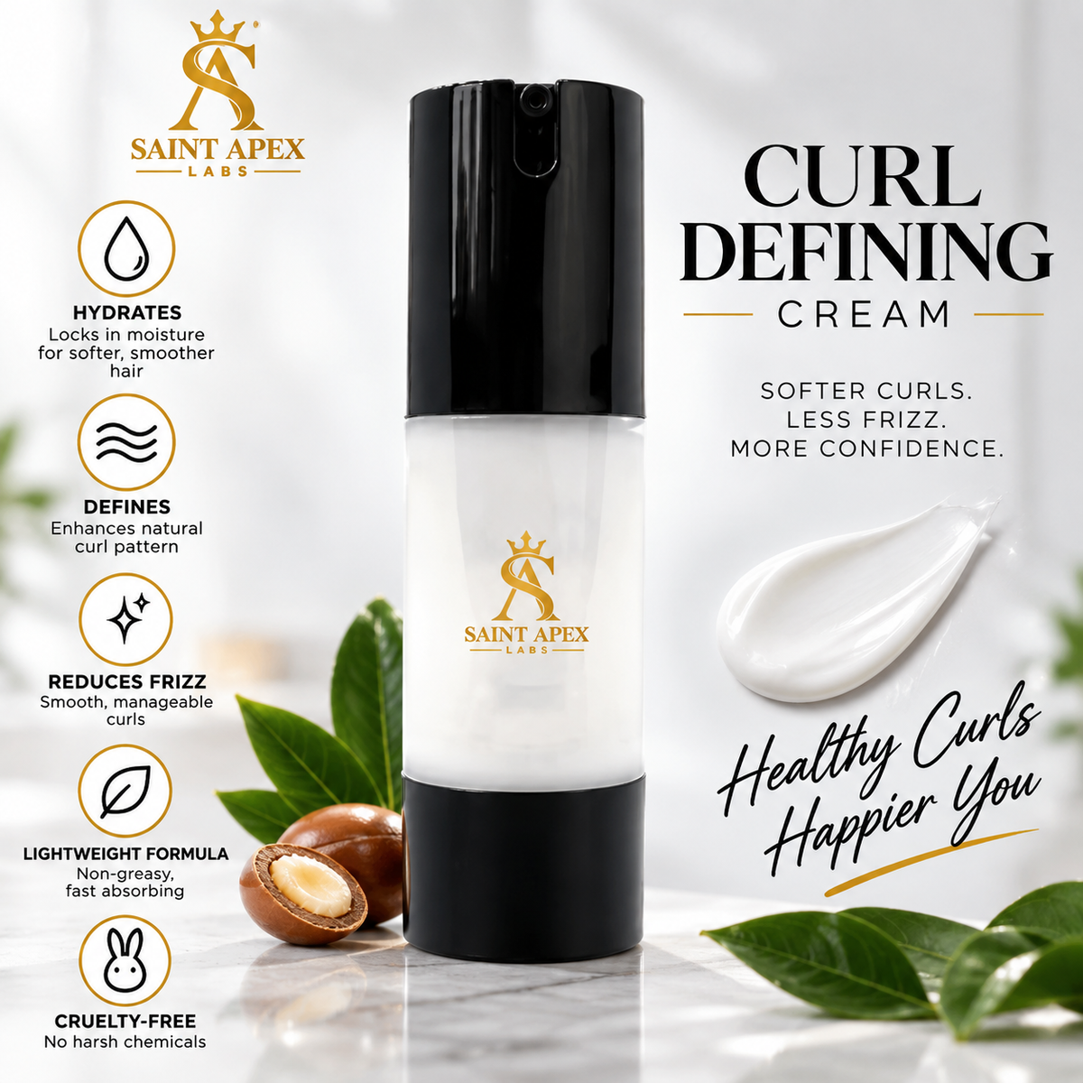 Saint Apex Labs Chamomile Witch Hazel Moisture Cream For Dry Skin by BLANKA