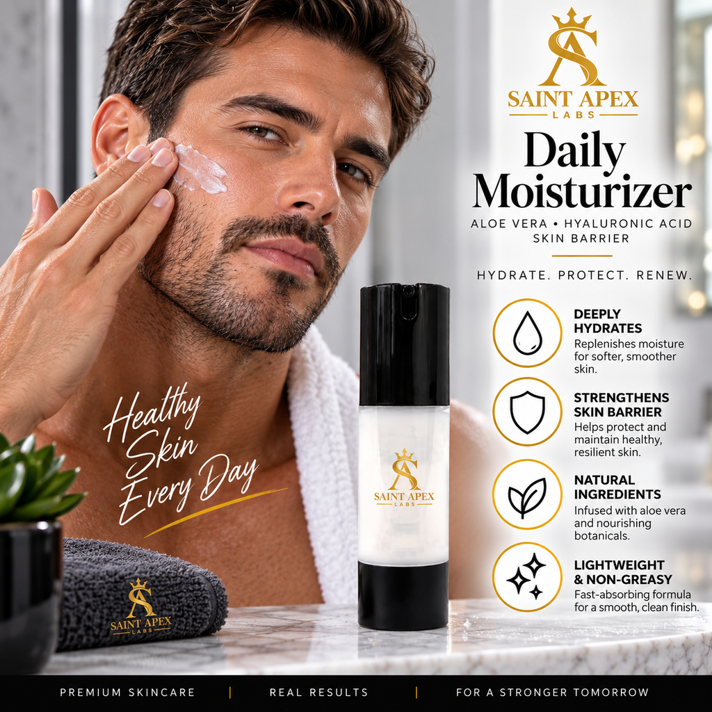 Saint Apex Labs Daily Moisturizer Aloe Vera Hyaluronic Acid Skin Barrier by BLANKA