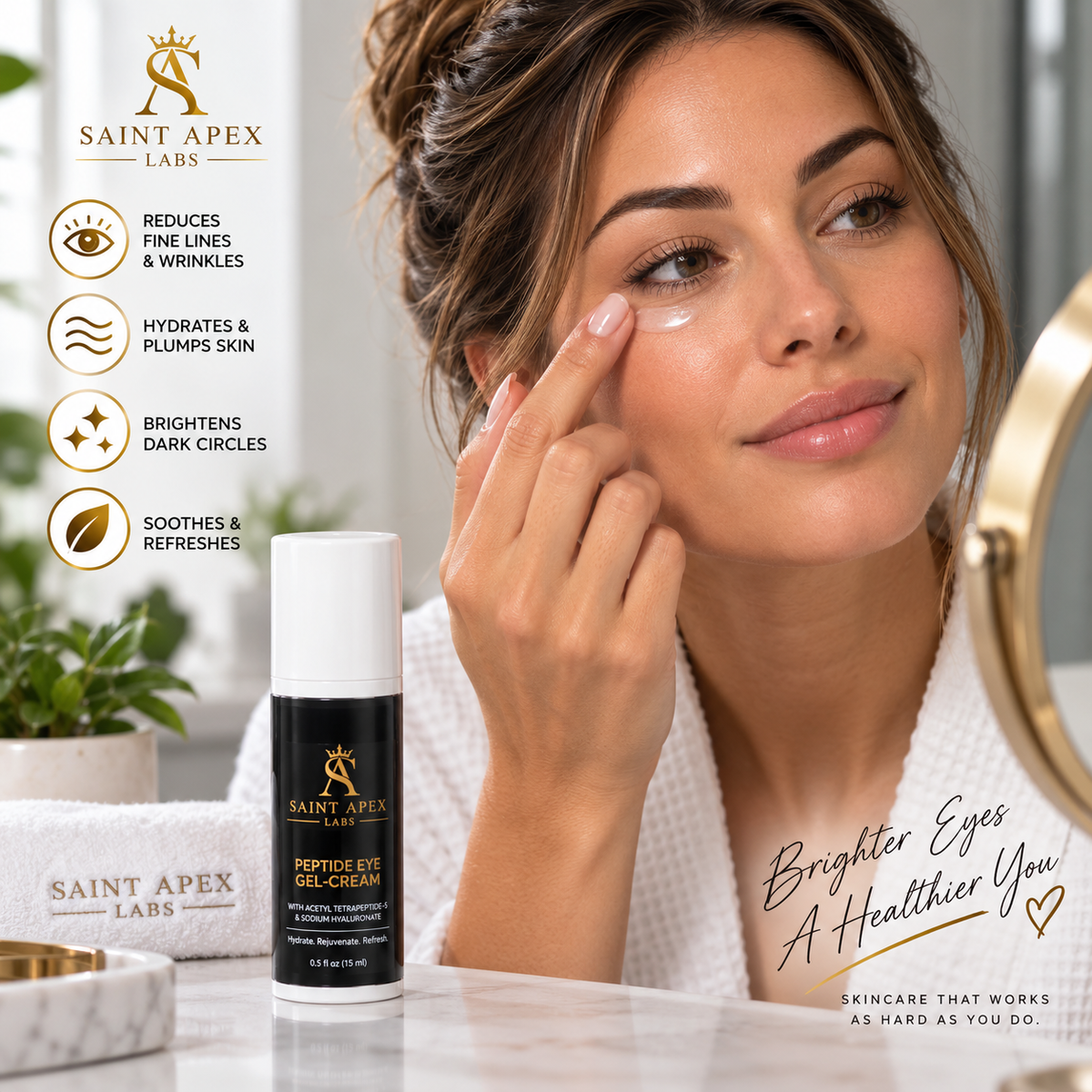 Women Peptide Eye Gel Cream by Supliful