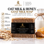 Handmade Oat Milk Honey Goat Milk Soap For Sensitive Skin by Supliful