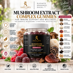 Mushroom Extract Complex Gummies For Immune Support And Wellness by Supliful