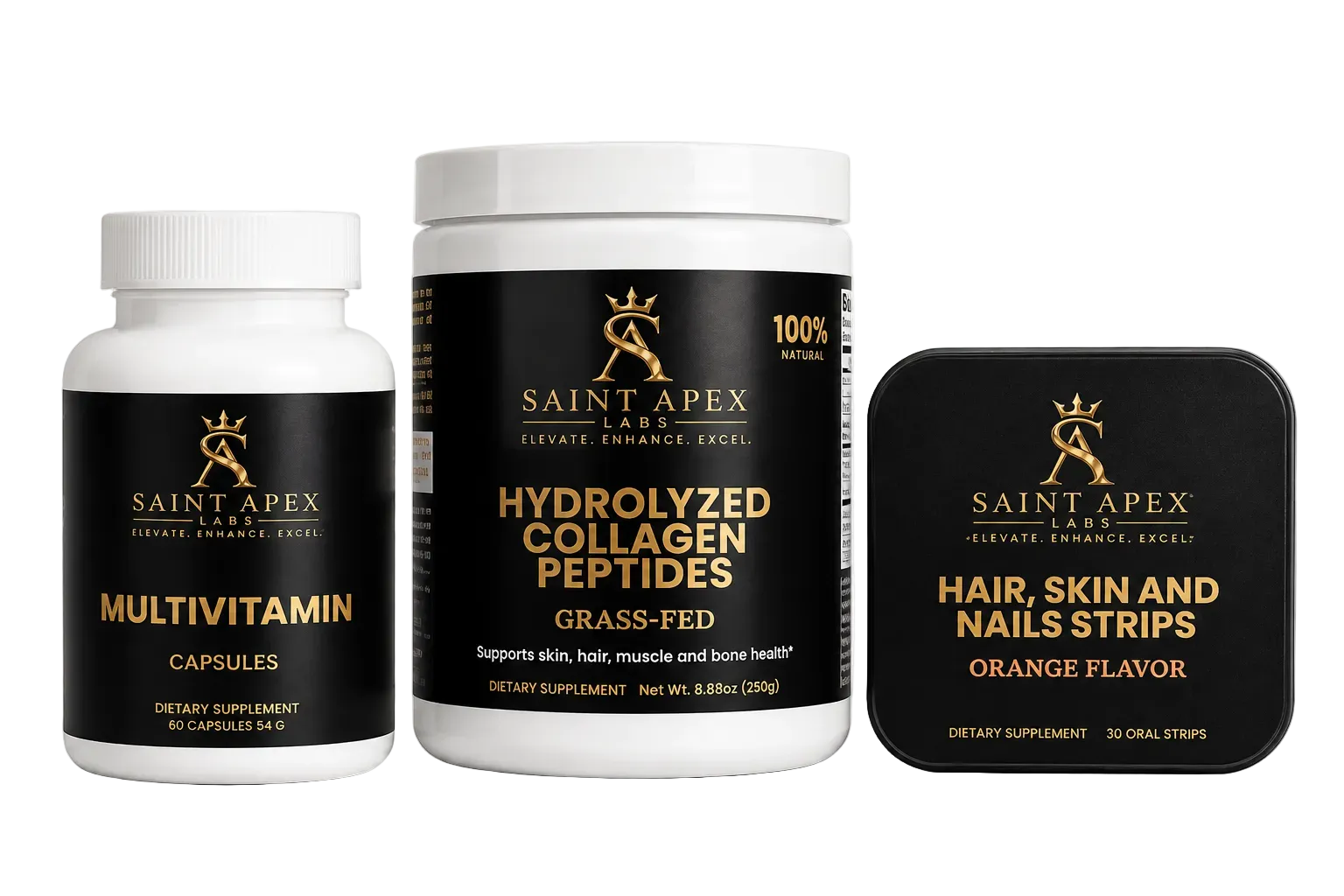 Saint Apex Labs Women's Beauty Wellness Bundle Dietary Supplement by Supliful