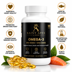 Omega-3 + Vitamin E combines ultra-pure fish oil with the antioxidant power of Vitamin E by Supliful