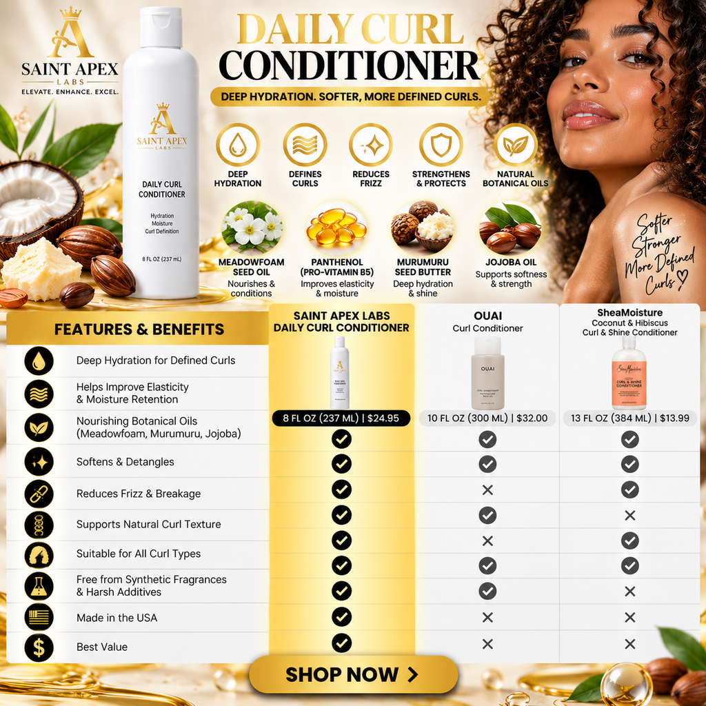 Daily Curl Conditioner Hydration Moisture Curl Definition by BLANKA