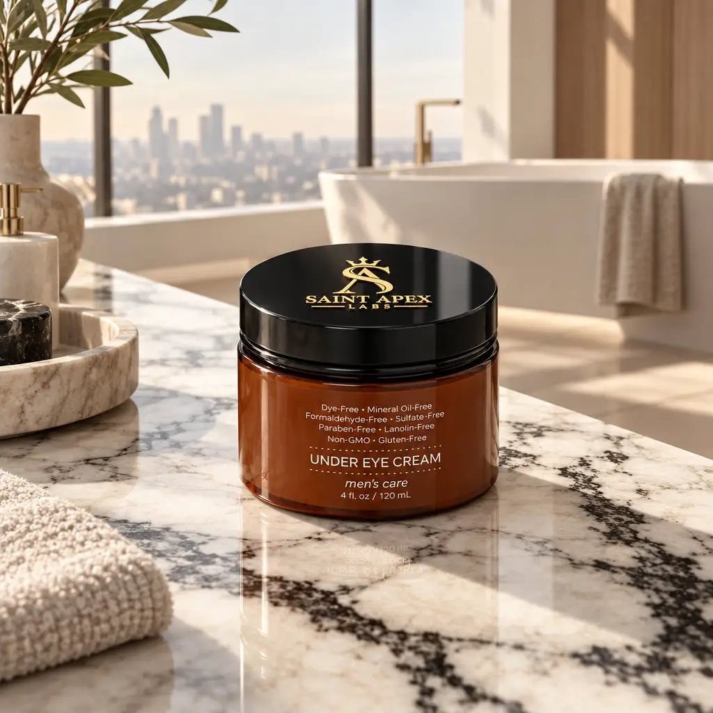 Men's Under Eye Cream for Dark Circles Anti Wrinkle Retinol Vitamin C by BLANKA