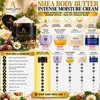 Shea Body Butter Fair Trade Intense Moisture Cream by BLANKA