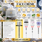Saint Apex Labs Night Renewal Face Creme With Glycolic Acid by BLANKA