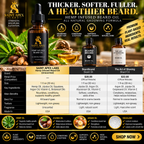 Hemp Infused Beard Growth Oil Unscented Saint Apex Labs by BLANKA
