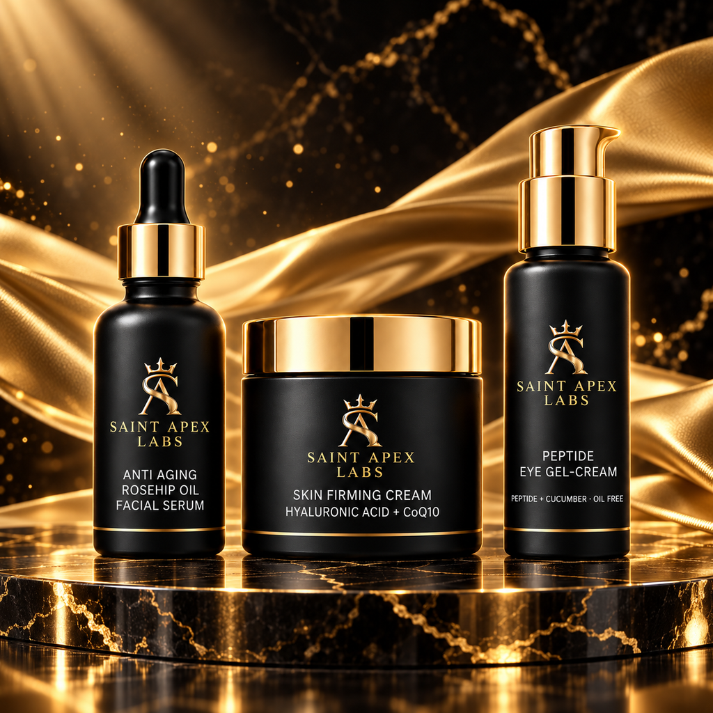 Saint Apex Labs Men Luxury Skincare 3 Pcs Set by BLANKA