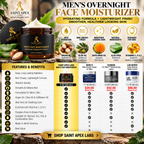 Men's Overnight Face Moisturizer Hydrating by BLANKA