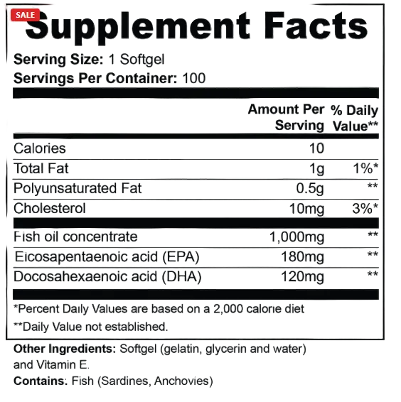 Omega-3 + Vitamin E combines ultra-pure fish oil with the antioxidant power of Vitamin E by Supliful