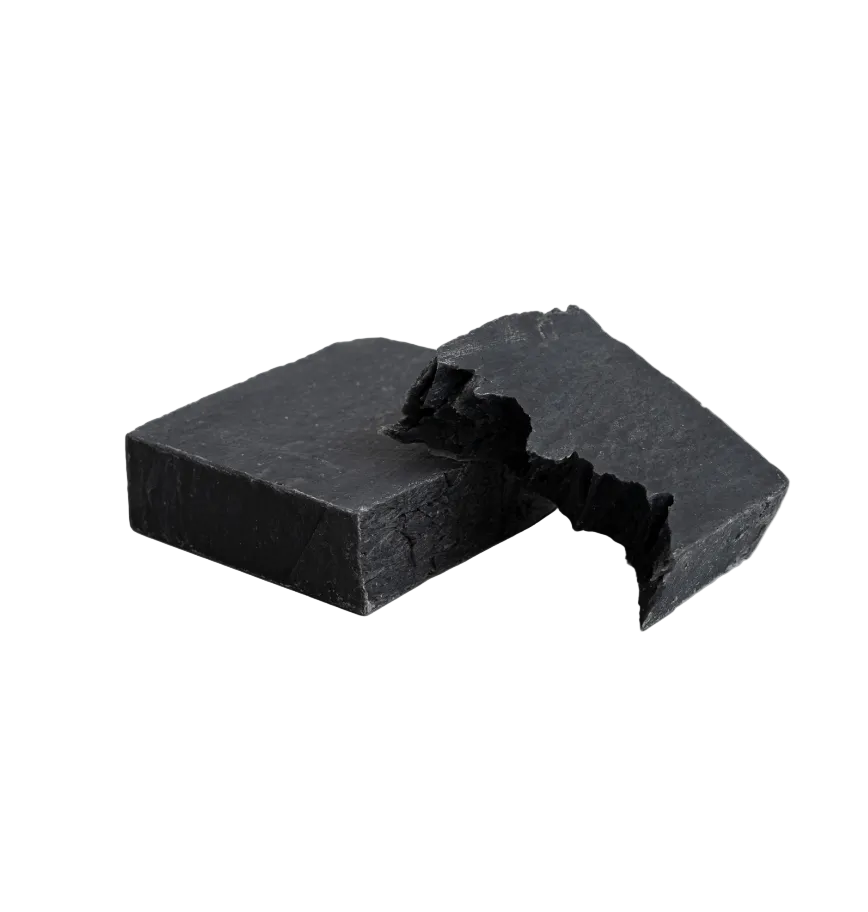 Handcrafted Activated Charcoal Soap Deep Cleanse Mint Tea Tree Scent Bar by Supliful