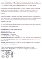 Collagen Grass Fed Hydrolyzed by Supliful