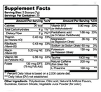 Energy Powder Sugar Free Formula For Smooth Sustained Focus (Fruit Punch ) by Supliful