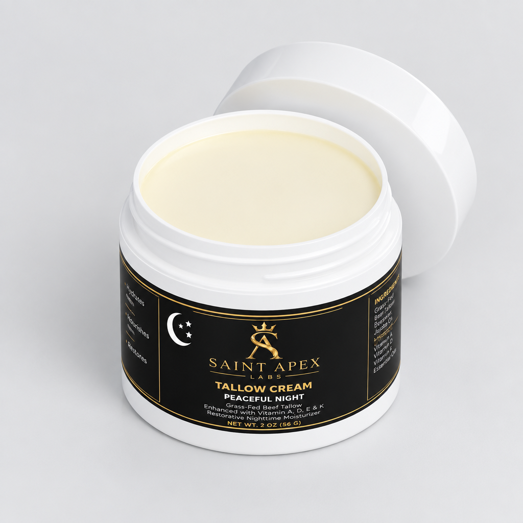 Saint Apex Labs Women Tallow Cream Peaceful Night by Supliful
