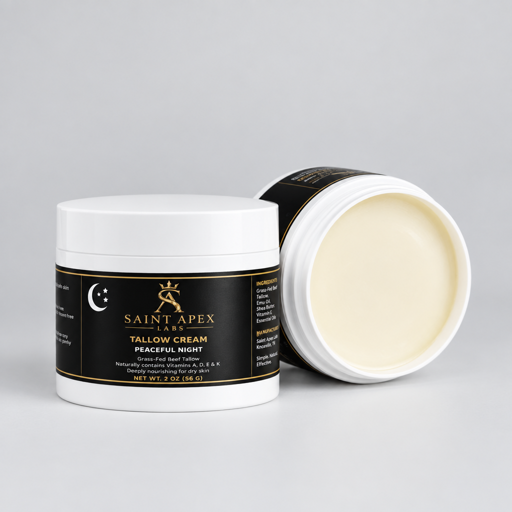 Saint Apex Labs Women Tallow Cream Peaceful Night by Supliful