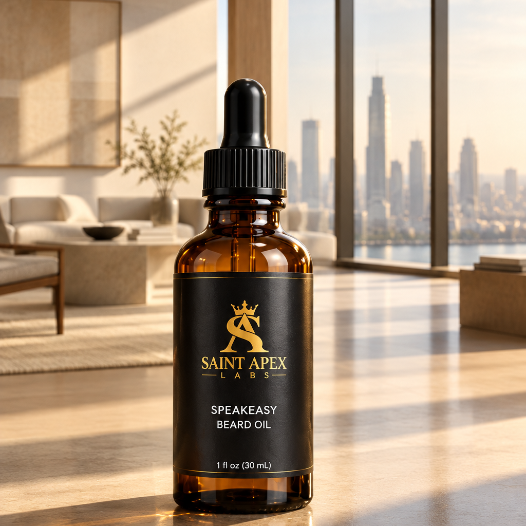 Men's Beard Oil by Saint Apex Labs All Natural Hydration Formula by BLANKA