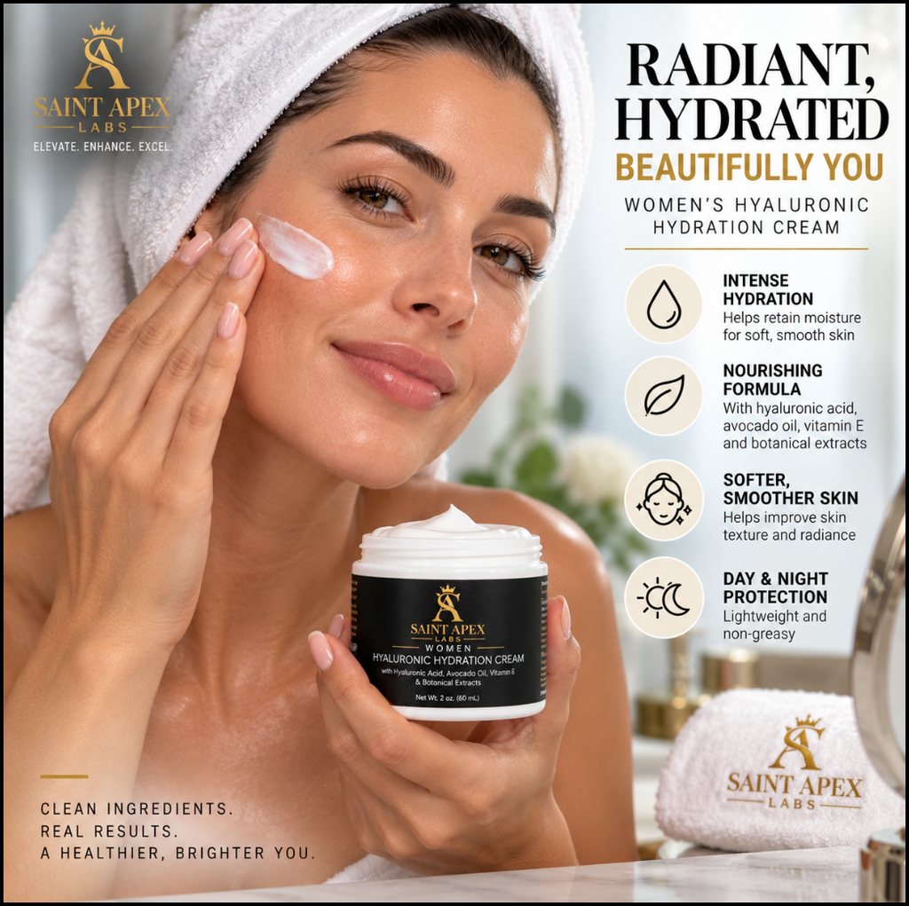 Saint Apex Labs Women 4 Piece Luxury Skin Care Set by Supliful