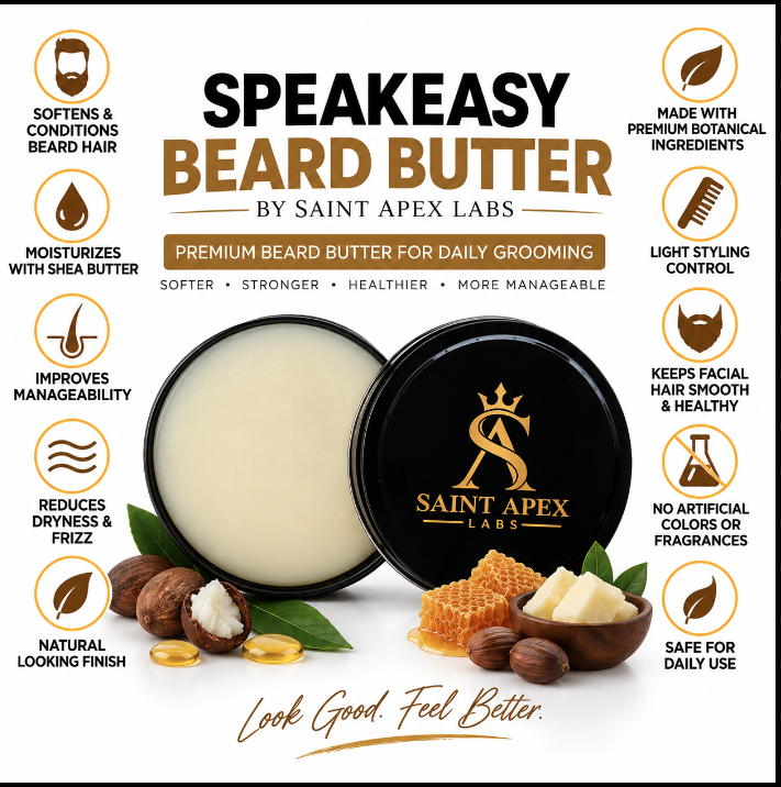 Saint Apex Labs Beard Care Bundle Kit With Foaming Wash Oil And Butter by Supliful