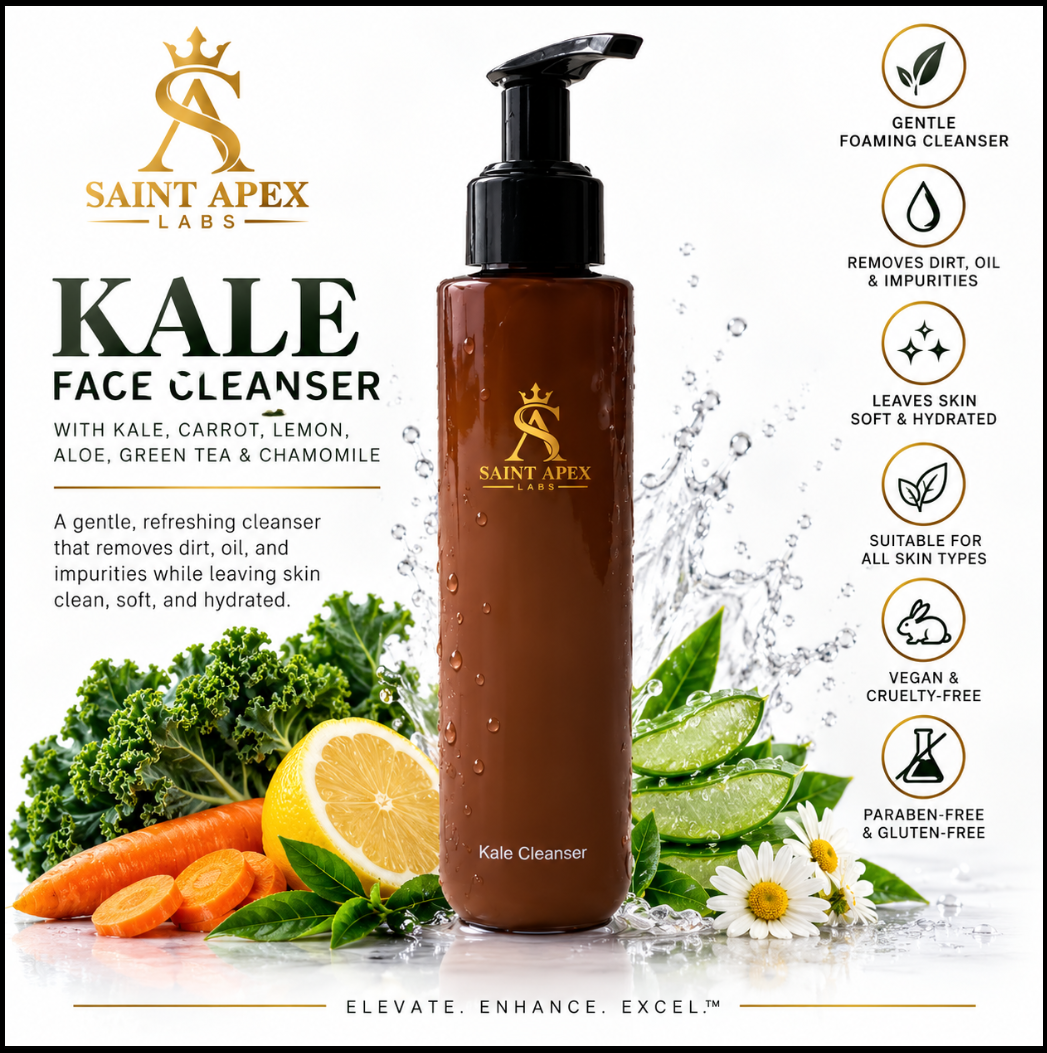 Saint Apex Labs Men’s Complete Luxury Skincare Routine – 4-Piece Set by BLANKA