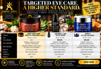 Men's Under Eye Cream for Dark Circles Anti Wrinkle Retinol Vitamin C by BLANKA