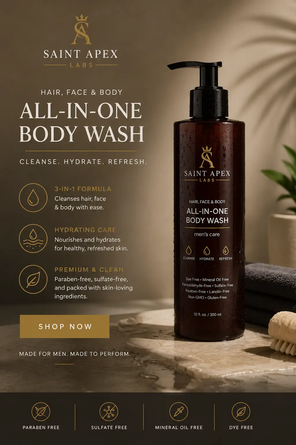 All In One Body Hydrating Wash by BLANKA