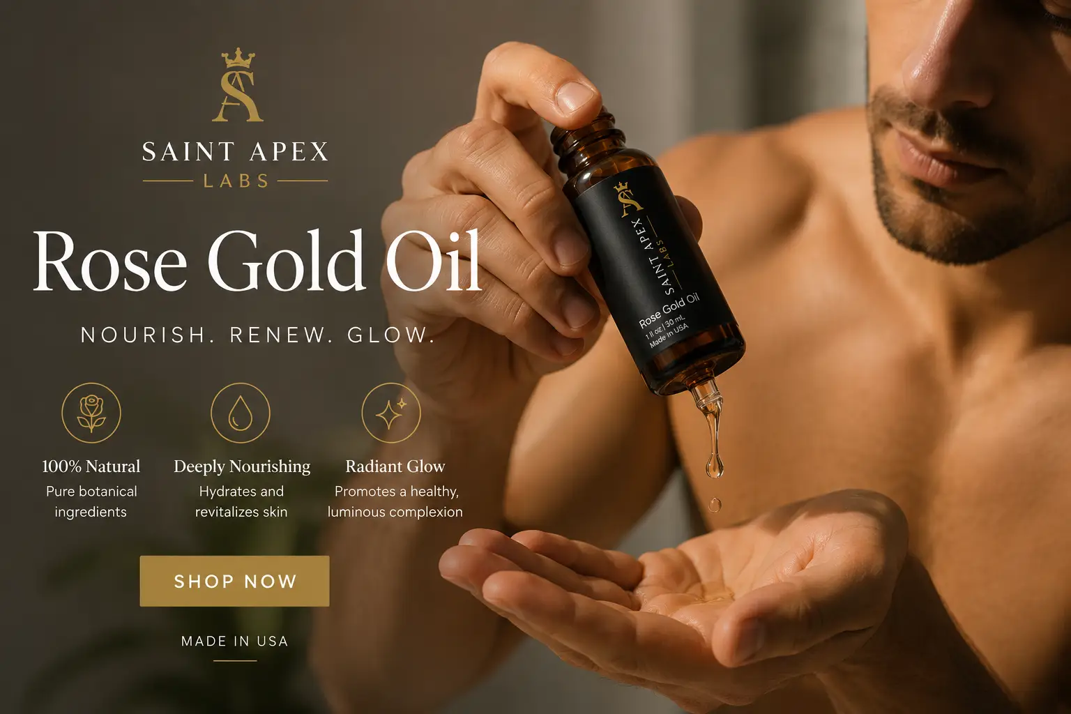Men's Anti Aging Serum by BLANKA