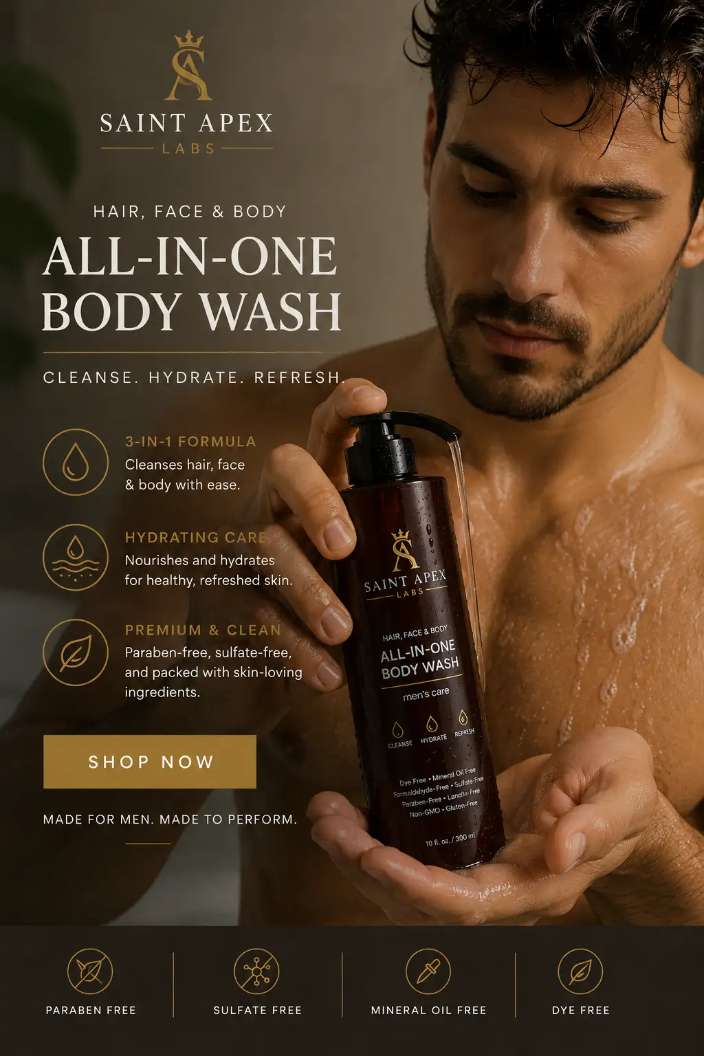 All In One Body Hydrating Wash by BLANKA