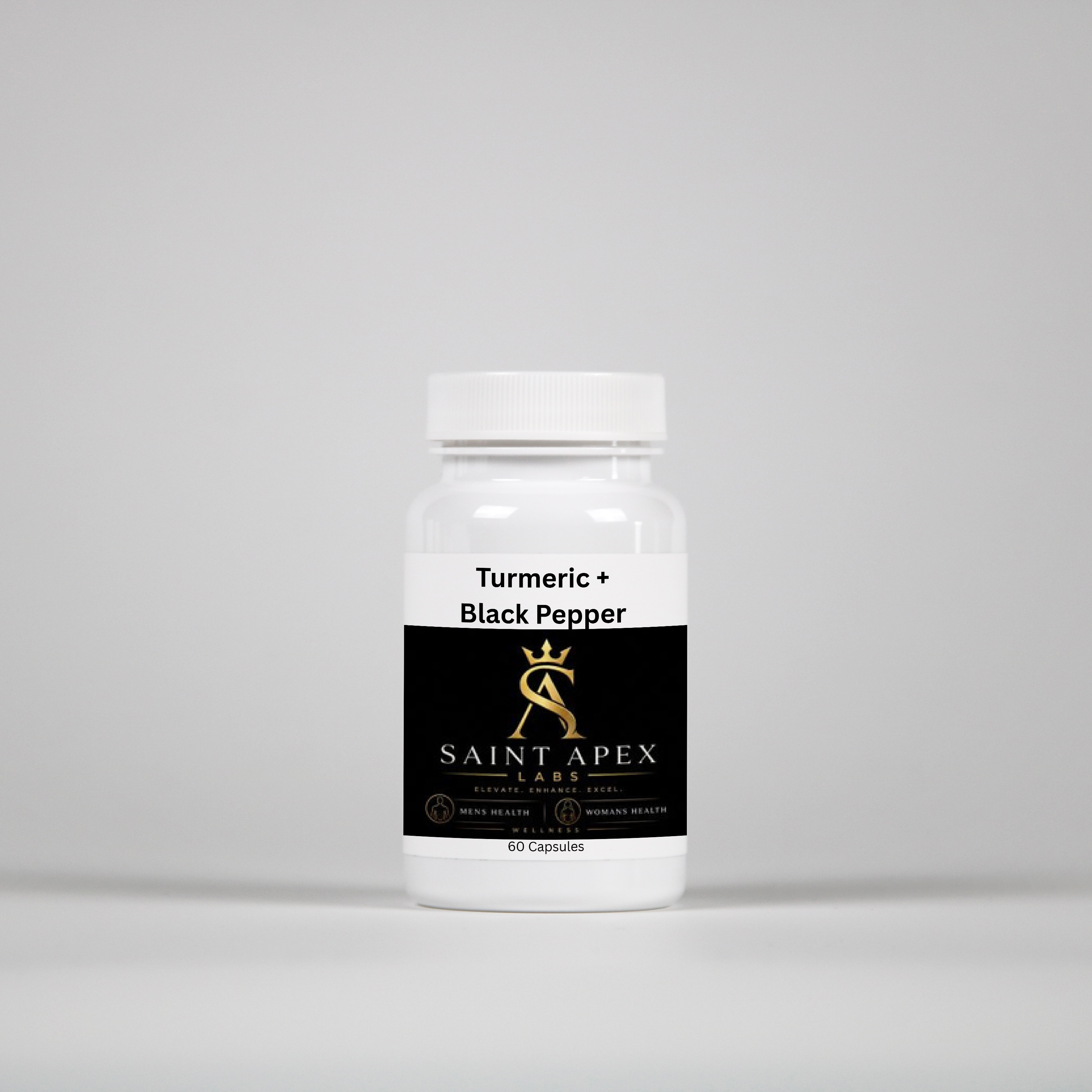 Turmeric + Black Pepper - 60 Capsules