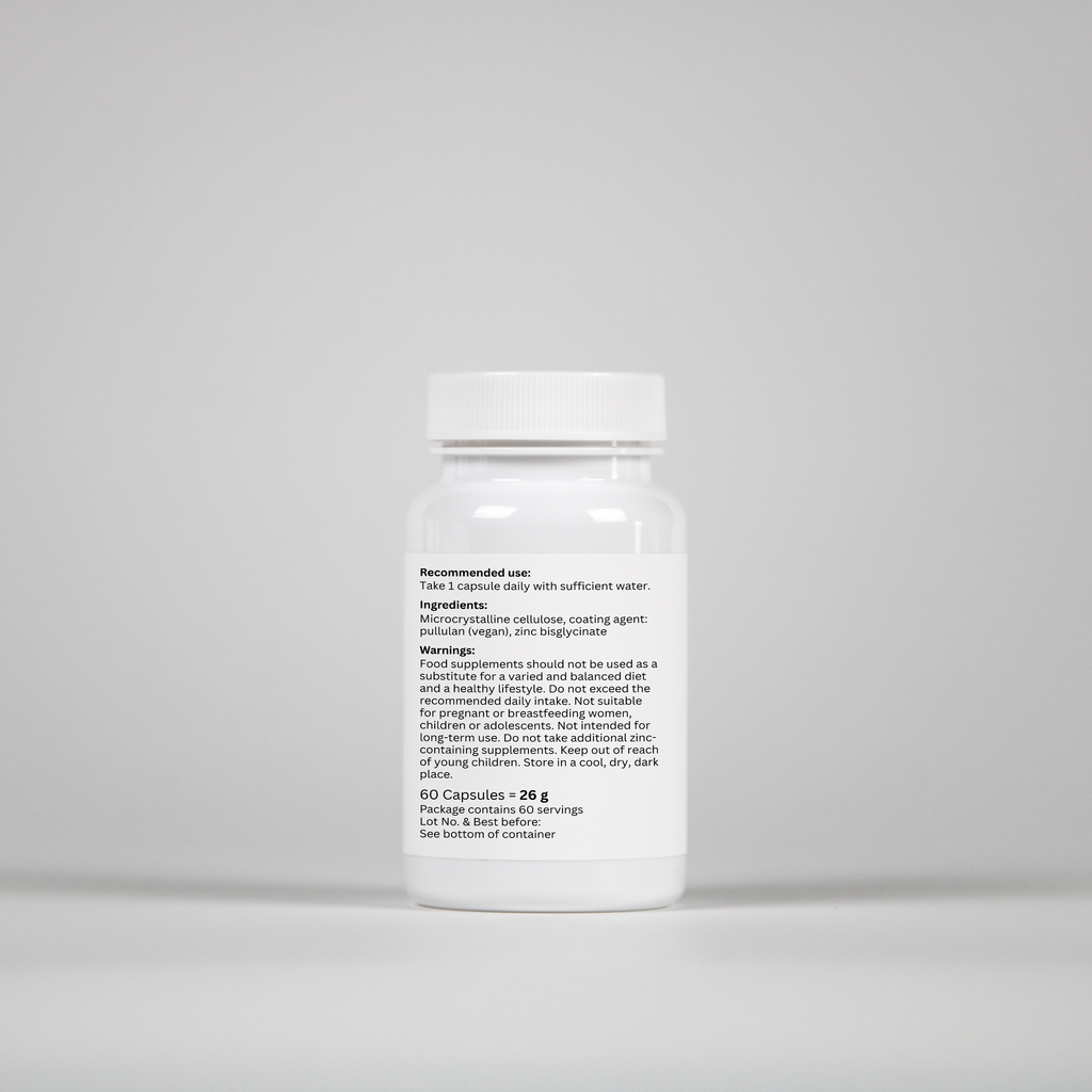 Zinc Bisglycinate – 60 Capsules
