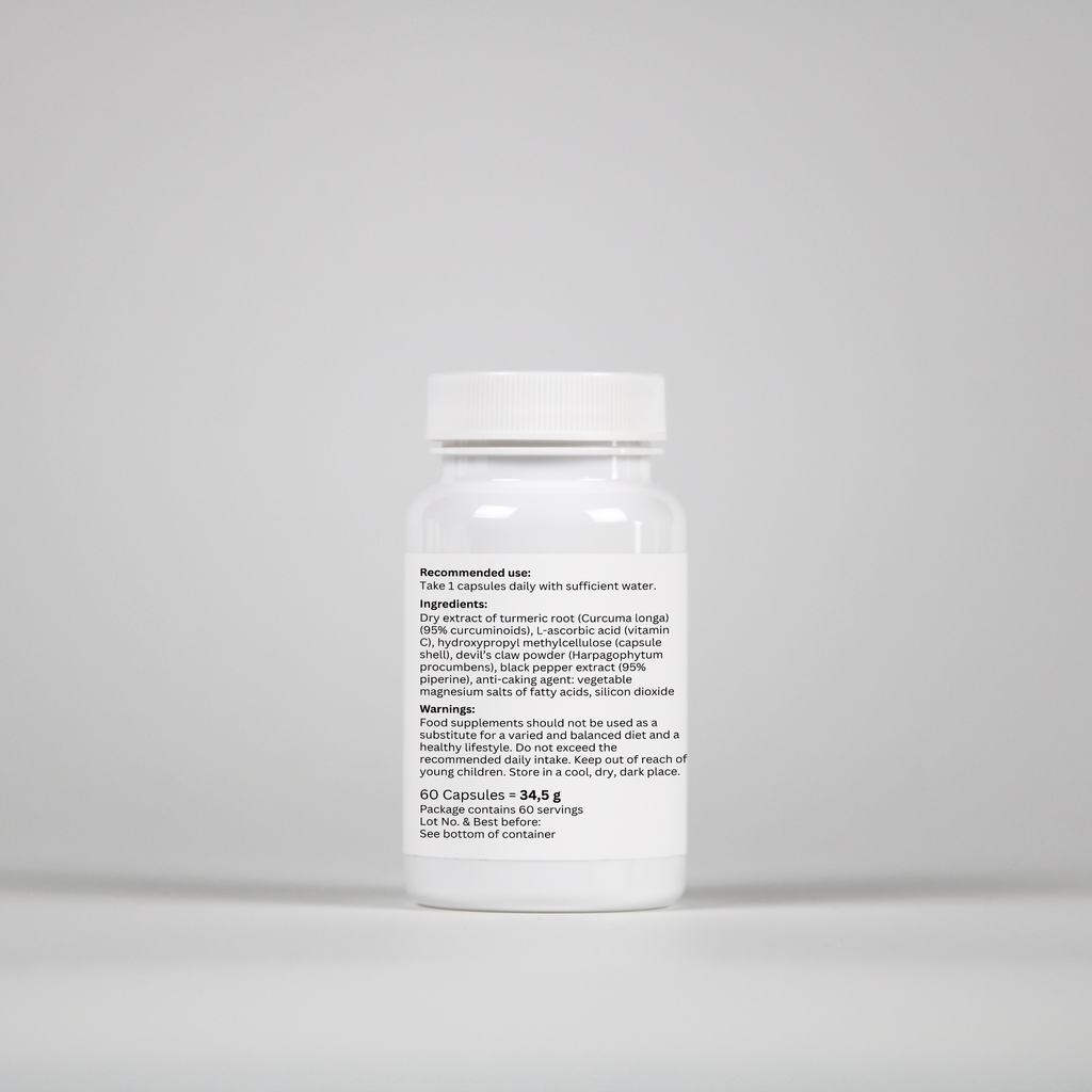 Turmeric + Black Pepper - 60 Capsules