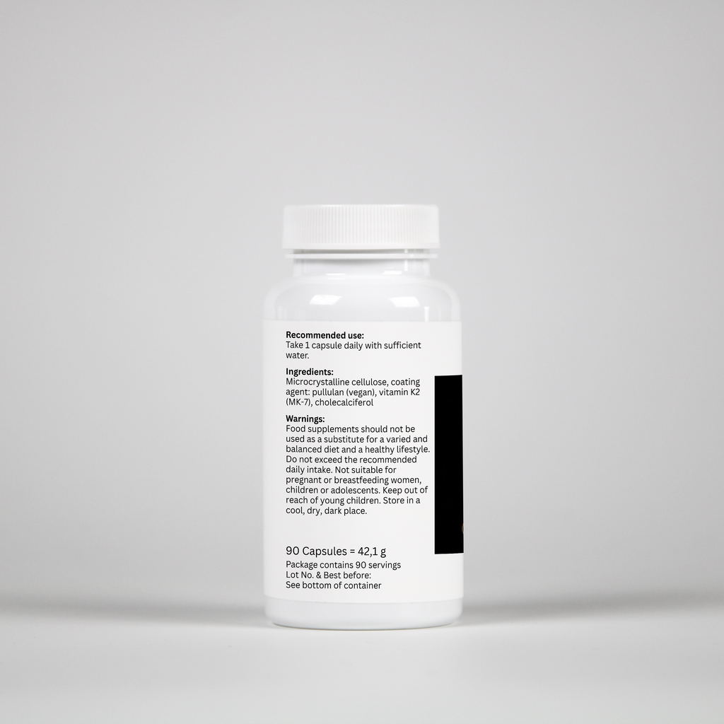 Vitamin D3 + K2 – 90 Capsules