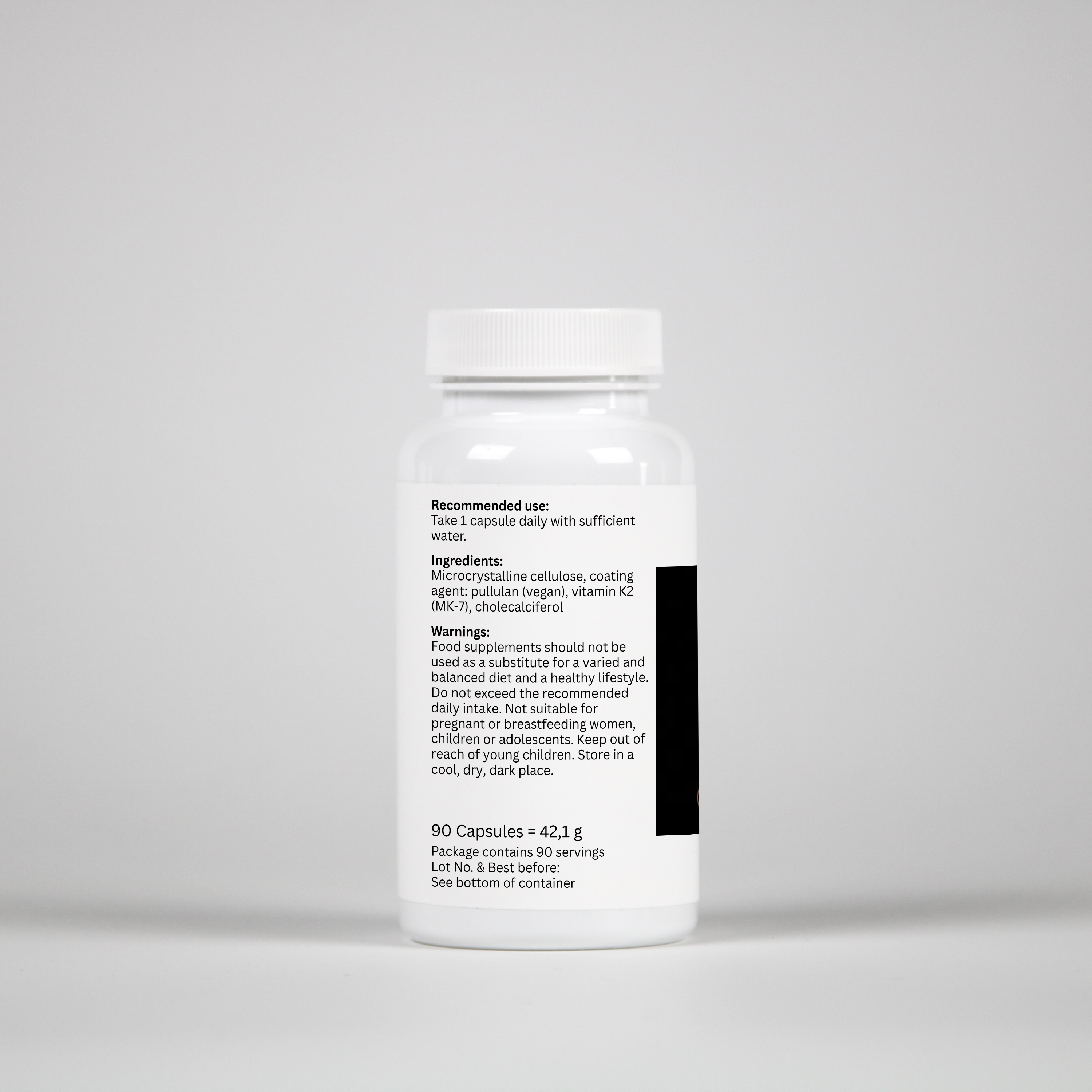 Vitamin D3 + K2 – 90 Capsules