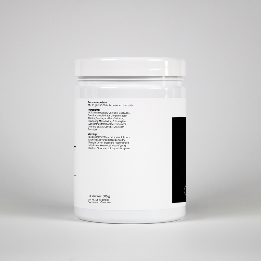 Pre-Workout Booster Green Apple - 500g
