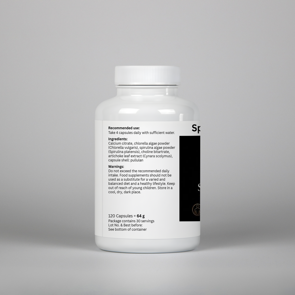 Spirulina + Chlorella - 120 Capsules