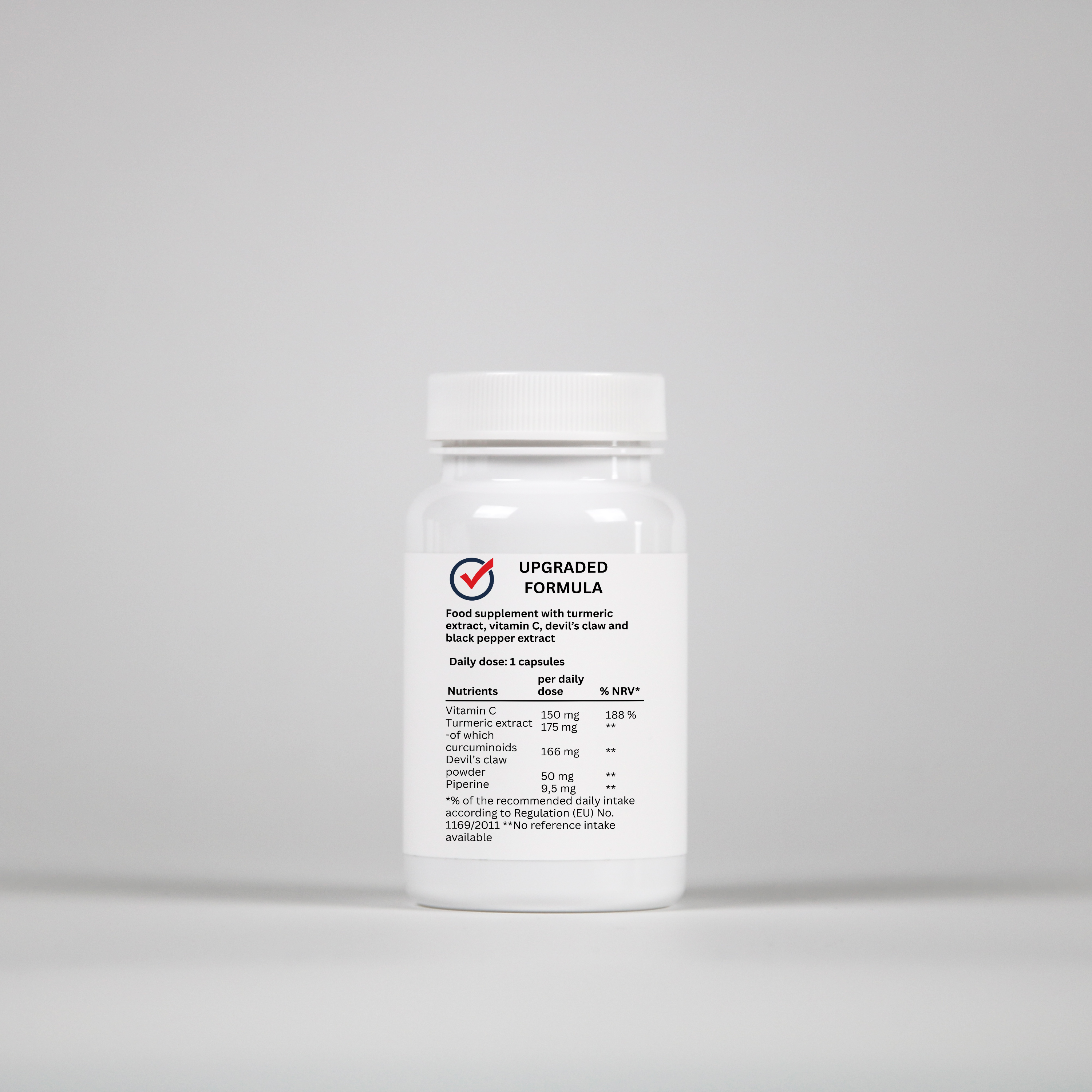 Turmeric + Black Pepper - 60 Capsules