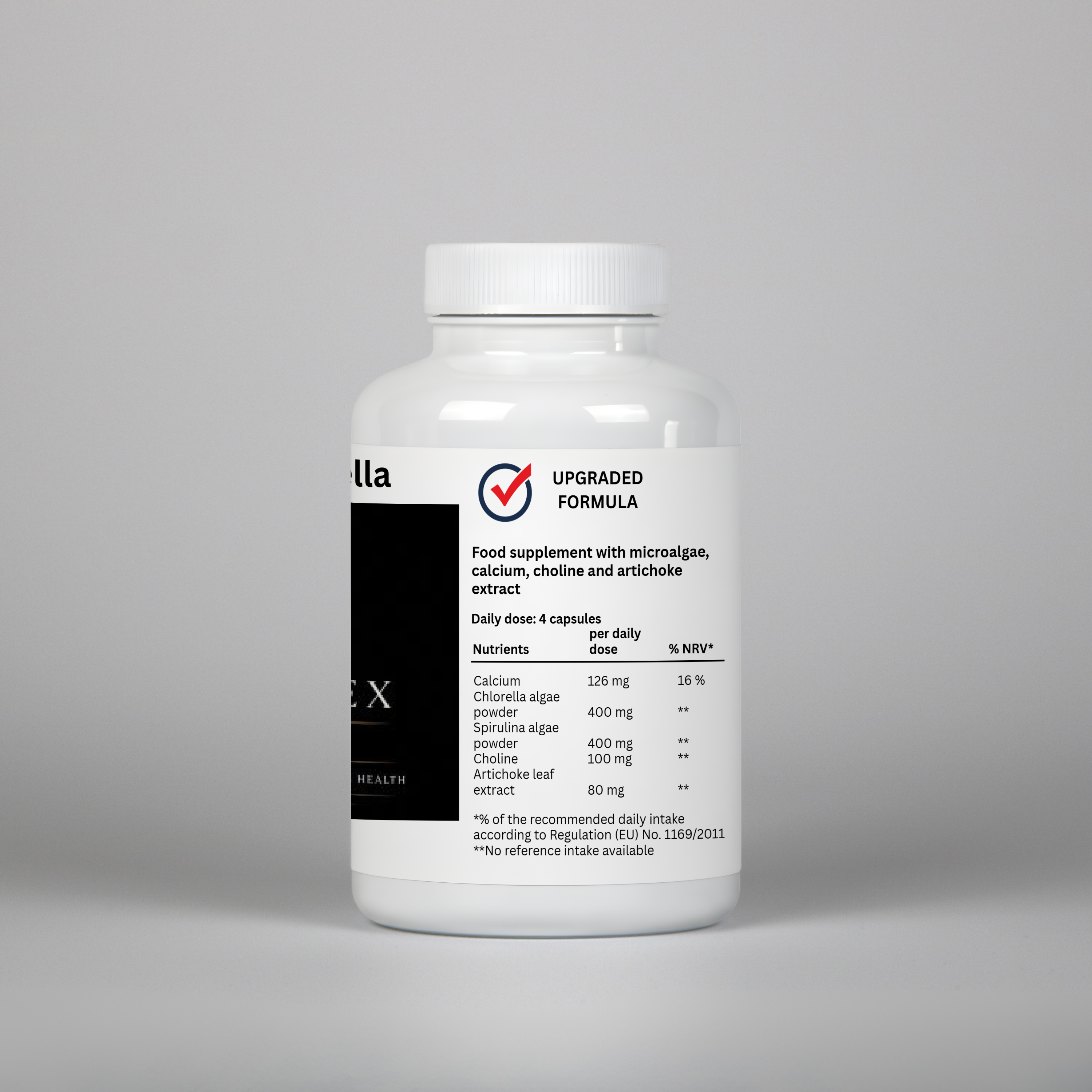 Spirulina + Chlorella - 120 Capsules