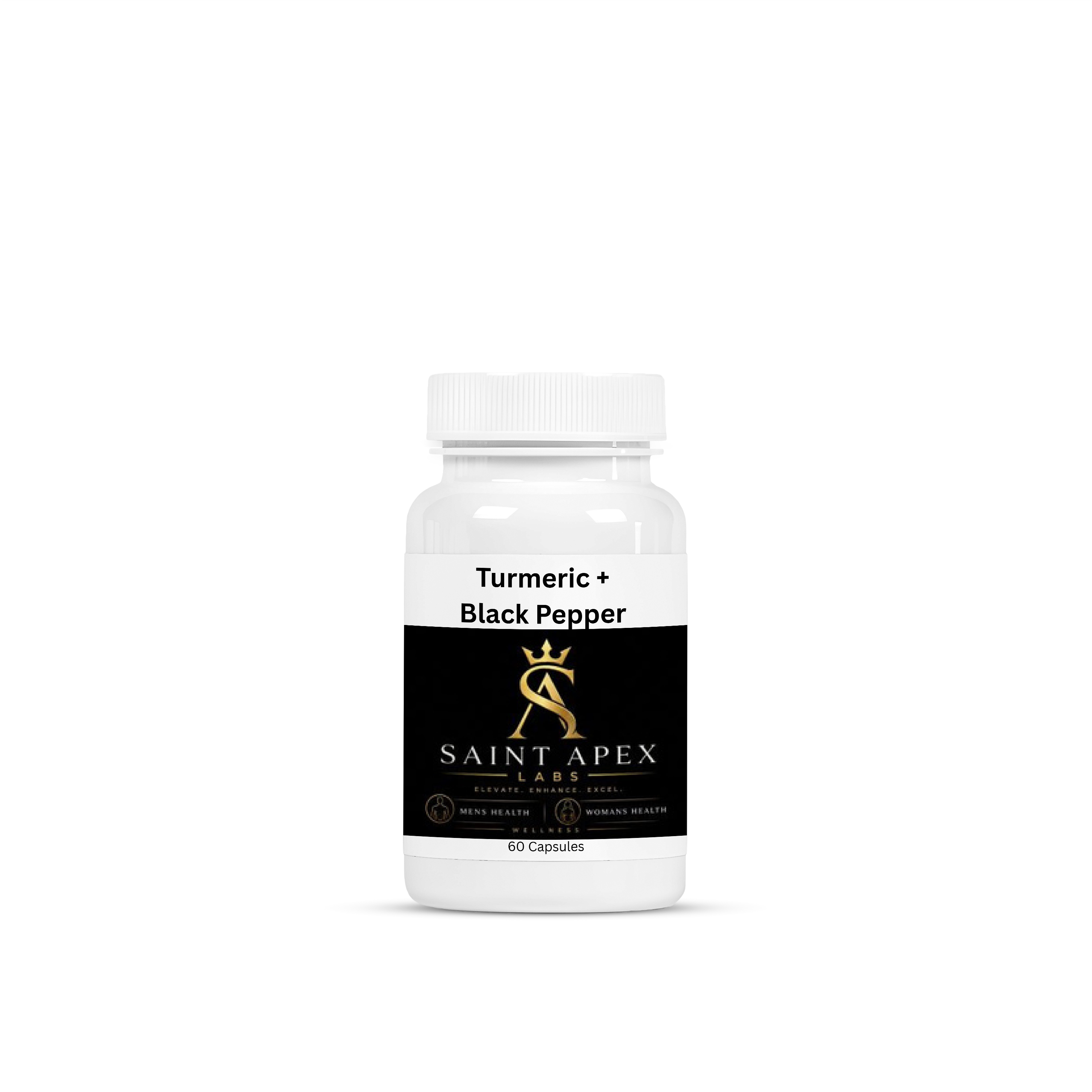 Turmeric + Black Pepper - 60 Capsules