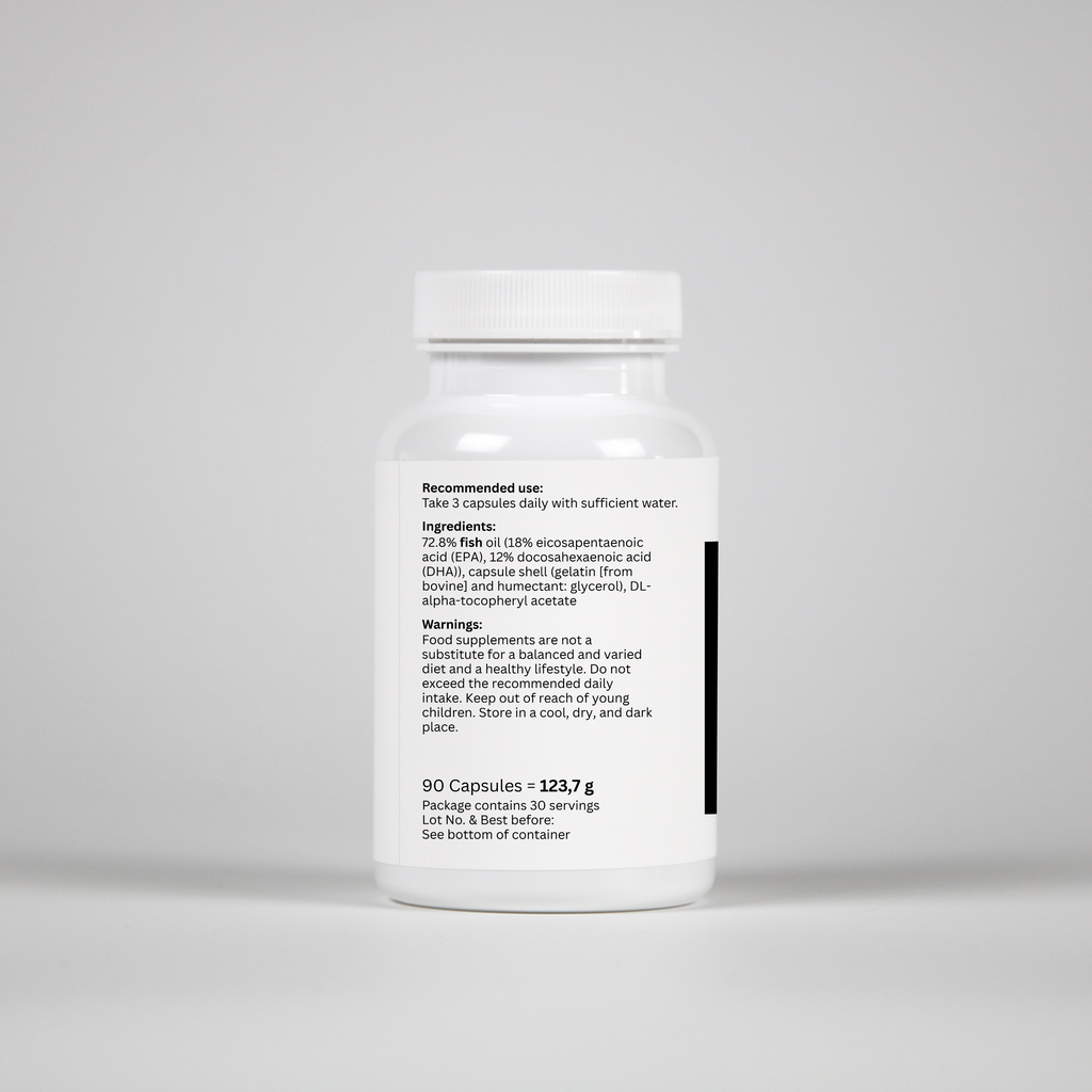Omega-3 + Vitamin E – 90 Capsules