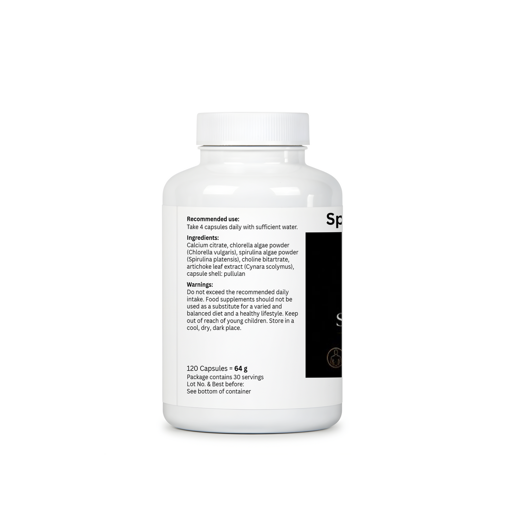 Spirulina + Chlorella - 120 Capsules