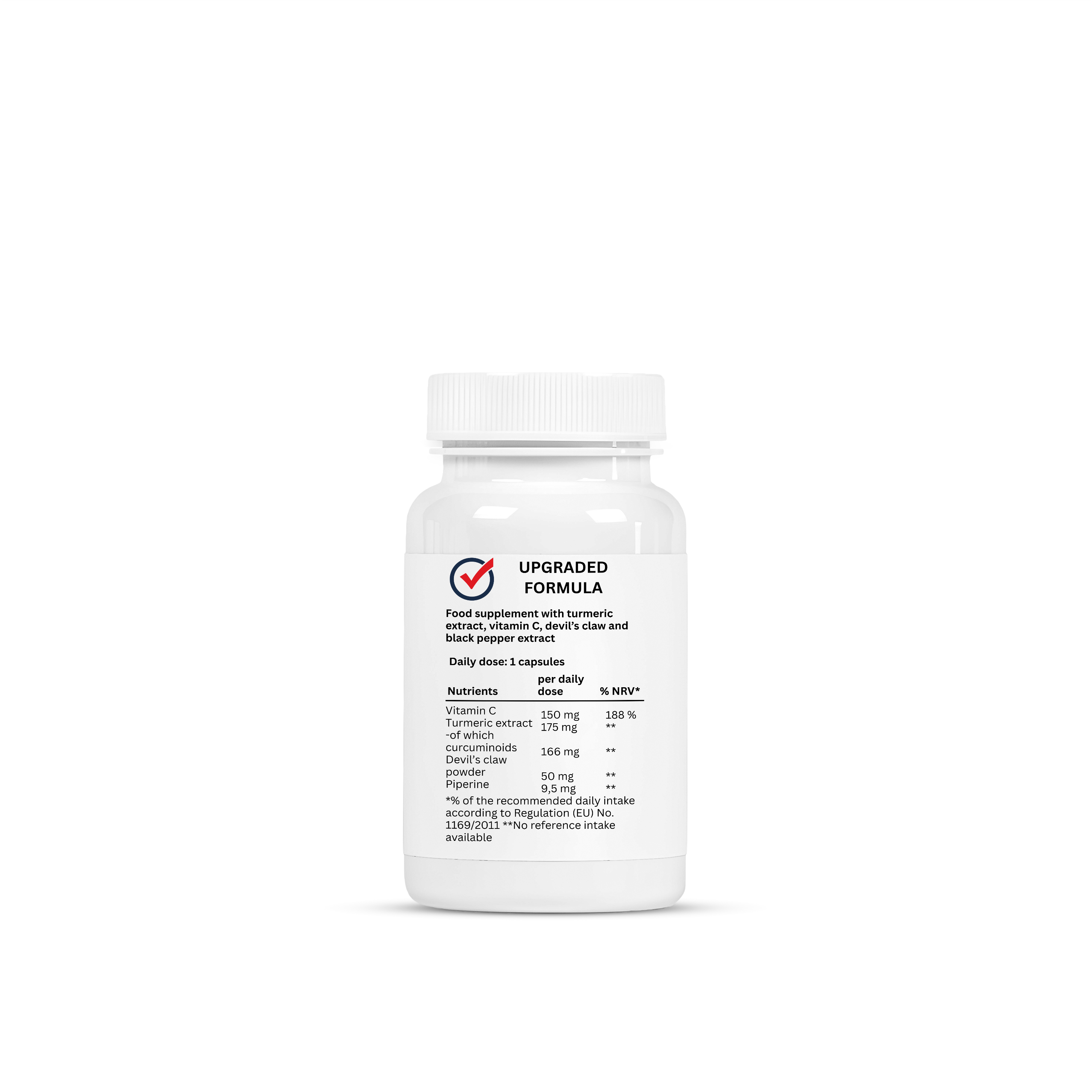 Turmeric + Black Pepper - 60 Capsules