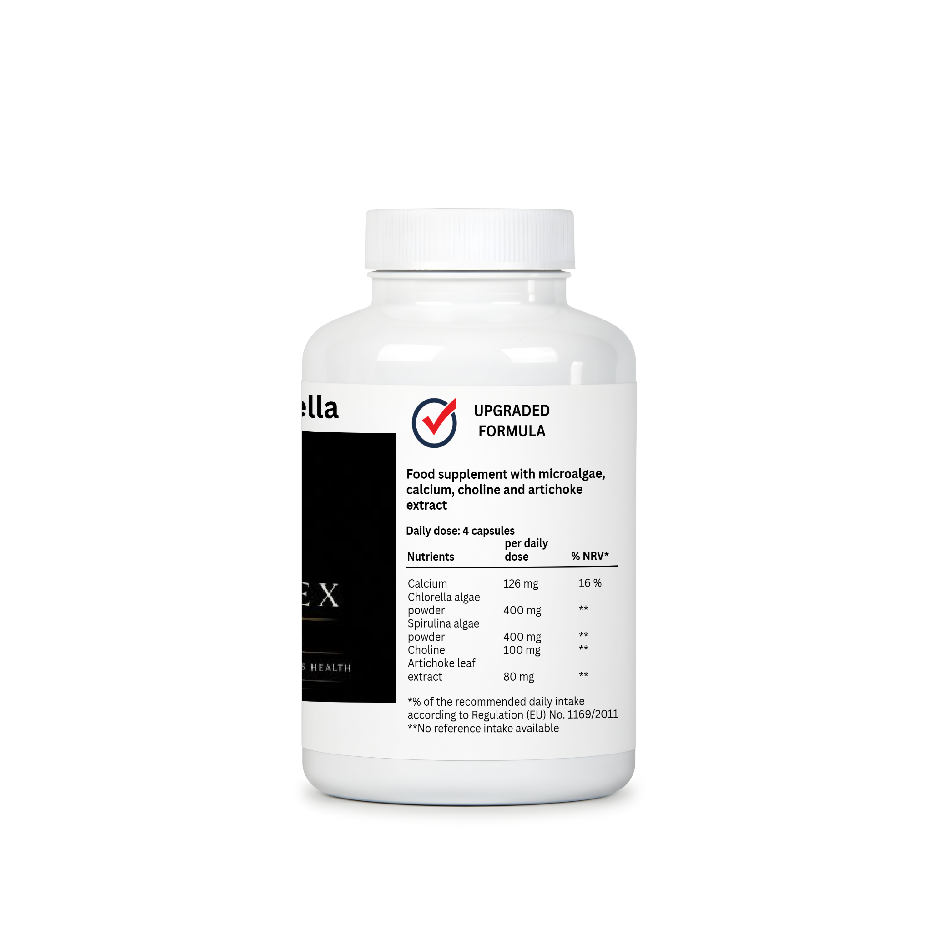 Spirulina + Chlorella - 120 Capsules