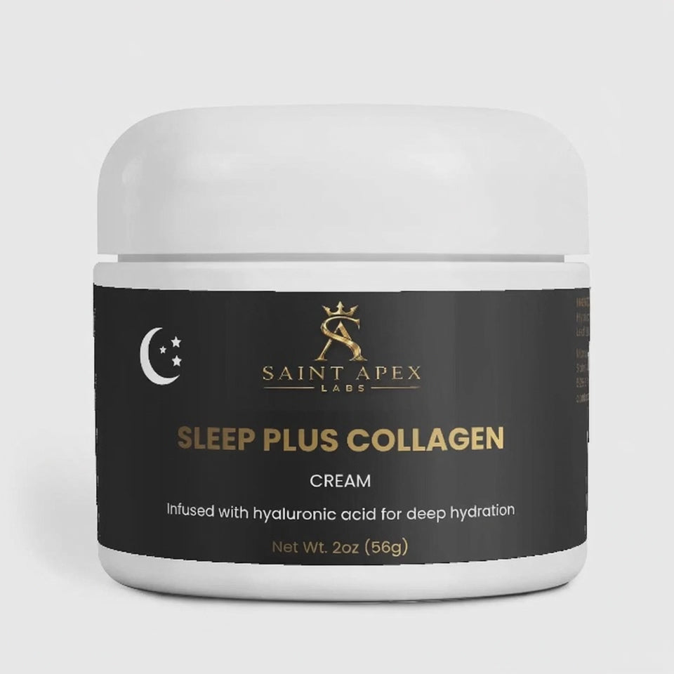 Sleep Plus Collagen Cream Hyaluronic Acid Night Facial Treatment