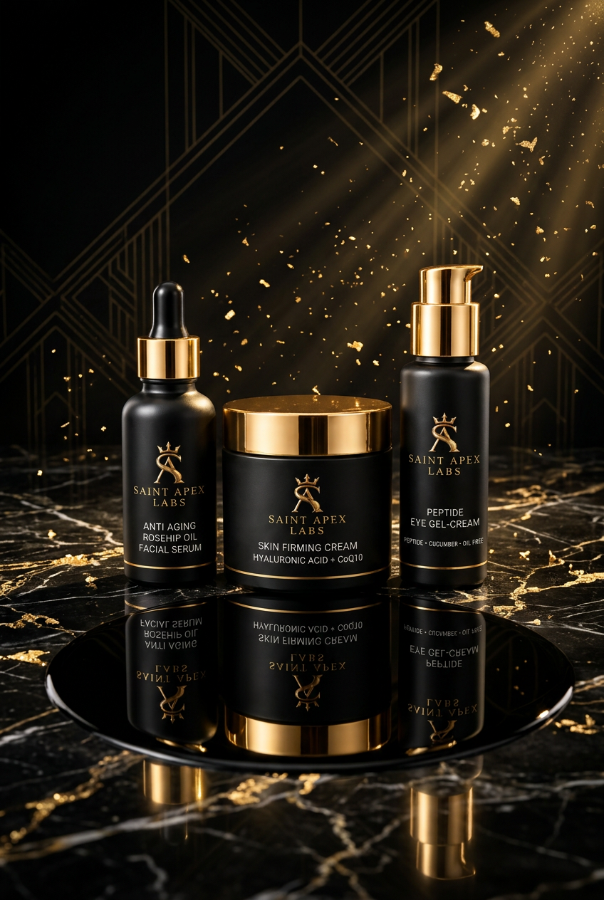 Saint Apex Labs Men Luxury Skincare 3 Pcs Set by BLANKA
